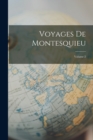 Image for Voyages De Montesquieu; Volume 2