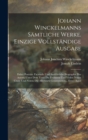 Image for Johann Winckelmanns Samtliche Werke. Einzige Vollstandige Ausgabe