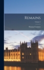 Image for Remains; Volume 3