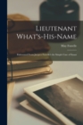 Image for Lieutenant What&#39;s-His-Name