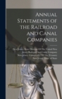 Image for Annual Statements of the Railroad and Canal Companies