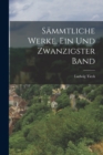 Image for Sammtliche Werke, Ein und zwanzigster Band