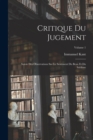 Image for Critique Du Jugement