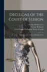 Image for Decisions of the Court of Session