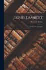 Image for Louis Lambert; Les Proscrits; Seraphita