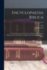 Image for Encyclopaedia Biblica