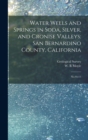 Image for Water Wells and Springs in Soda, Silver, and Cronise Valleys
