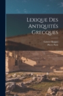 Image for Lexique des antiquites grecques