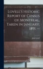 Image for Lovell&#39;s Historic Report of Census of Montreal, Taken in January, 1891. --