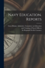Image for Navy Education. Reports