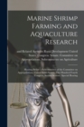 Image for Marine Shrimp Farming and Aquaculture Research : Hearing Before a Subcommittee of the Committee on Appropriations, United States Senate, One Hundred Fourth Congress, Second Session: Special Hearing