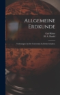 Image for Allgemeine Erdkunde