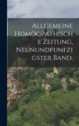 Image for Allgemeine Homoopathische Zeitung, Neunundfunfzigster Band.