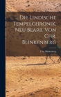 Image for Die Lindische Tempelchronik, Neu Bearb. Von Chr. Blinkenberg