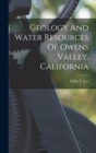 Image for Geology And Water Resources Of Owens Valley, California