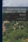 Image for Essays von Max Mueller, zweiter Band