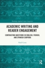 Image for Academic Writing and Reader Engagement