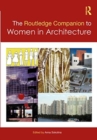 Image for The Routledge Companion to Women in Architecture