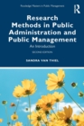 Image for Research methods in public administration and public management  : an introduction