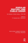 Image for Popular protest and public order  : six studies in British history, 1790-1920