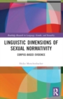 Image for Linguistic Dimensions of Sexual Normativity
