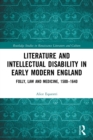 Image for Literature and Intellectual Disability in Early Modern England