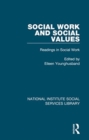 Image for Social work and social values