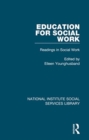 Image for Education for social work