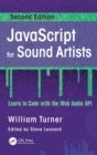 Image for JavaScript for sound artists  : learn to code with the Web Audio API