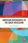 Image for American Divergences in the Great Recession