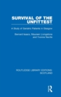 Image for Survival of the unfittest  : a study of geriatric patients in Glasgow