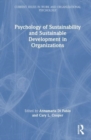Image for Psychology of sustainability and sustainable development in organizations