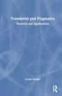 Image for Translation and Pragmatics : Theories and Applications