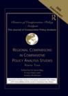 Image for Regional comparisons in comparative policy analysis studiesVolume three