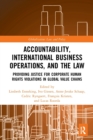 Image for Accountability, International Business Operations and the Law