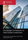 Image for Routledge companion to real estate investment