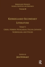 Image for Volume 18, Tome V: Kierkegaard Secondary Literature