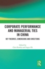 Image for Corporate Performance and Managerial Ties in China