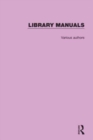 Image for Library Manuals