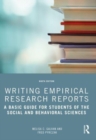 Image for Writing empirical research reports  : a basic guide for students of the social and behavioral sciences