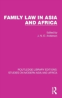 Image for Family law in Asia and Africa