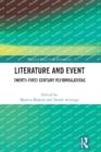 Image for Literature and event  : twenty-first century reformulations