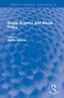 Image for Social science and social policy