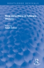 Image for New Directions in Literary History