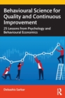 Image for Behavioural Science for Quality and Continuous Improvement