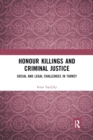 Image for Honour killings and criminal justice  : social and legal challenges in Turkey