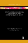 Image for Strategic Communication for Startups and Entrepreneurs in China