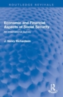 Image for Economic and financial aspects of social security  : an international survey