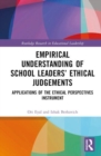 Image for Empirical Understanding of School Leaders’ Ethical Judgements