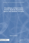 Image for Foundations of quantitative financeBook II,: Probability spaces and random variables